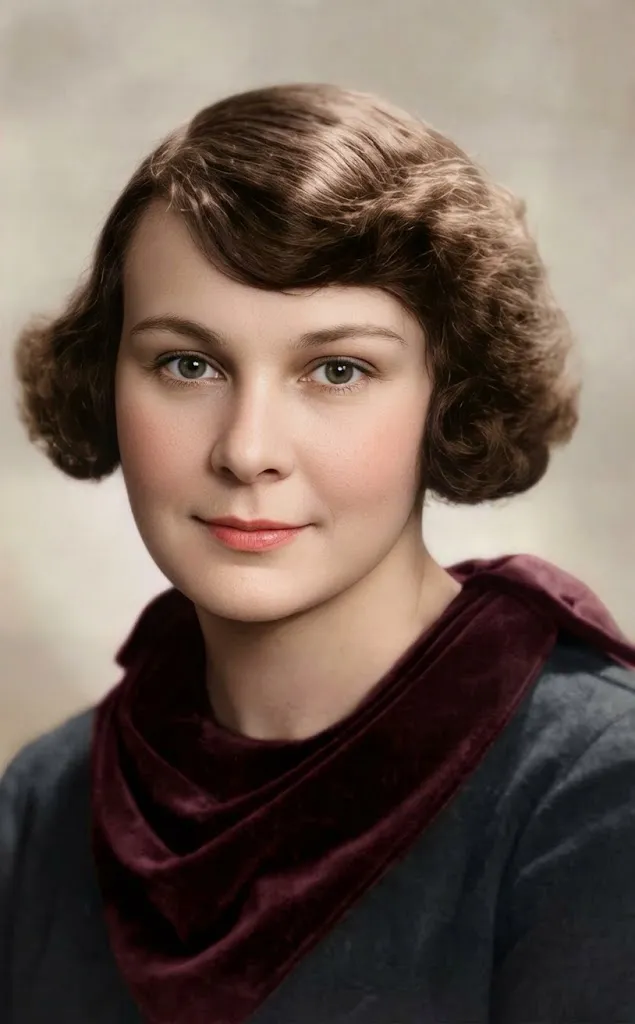 Фотопортрет Олени Теліги, близько 1929