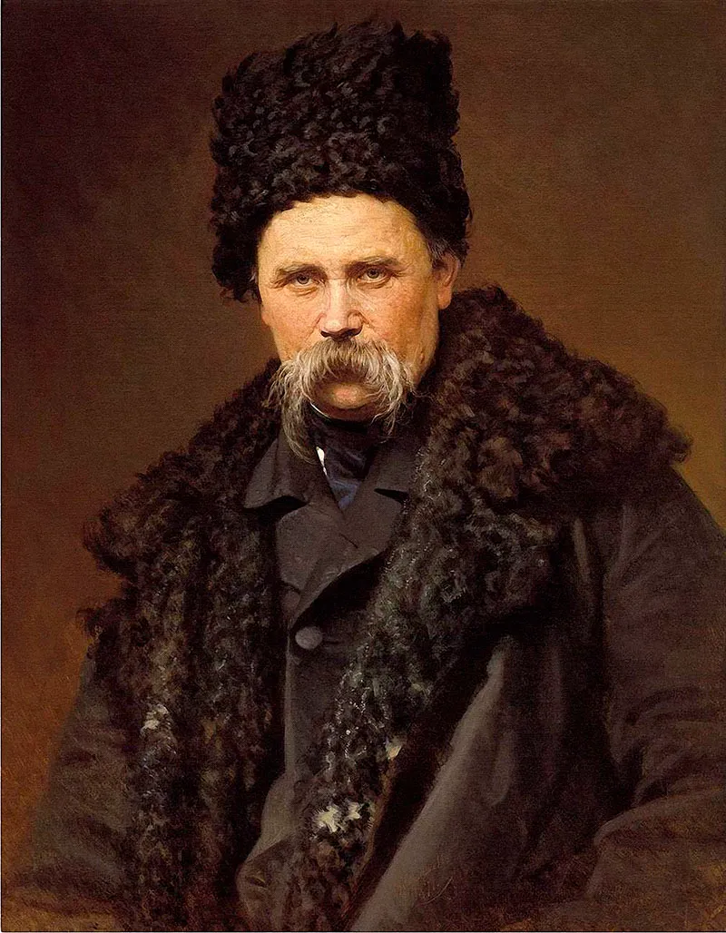 Посмертний портрет Тараса Шевченка роботи Івана Крамського, 1871